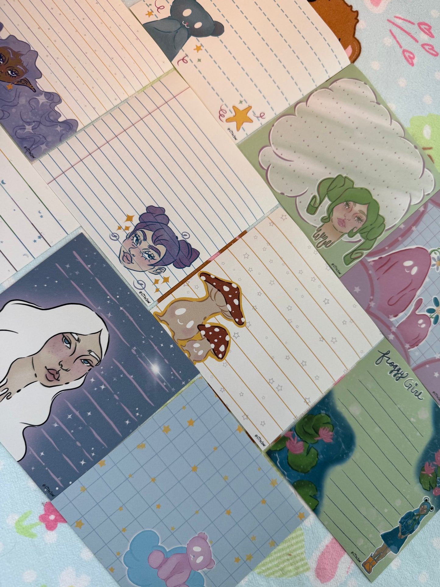 LiiteStar Sticker Memo Sheets