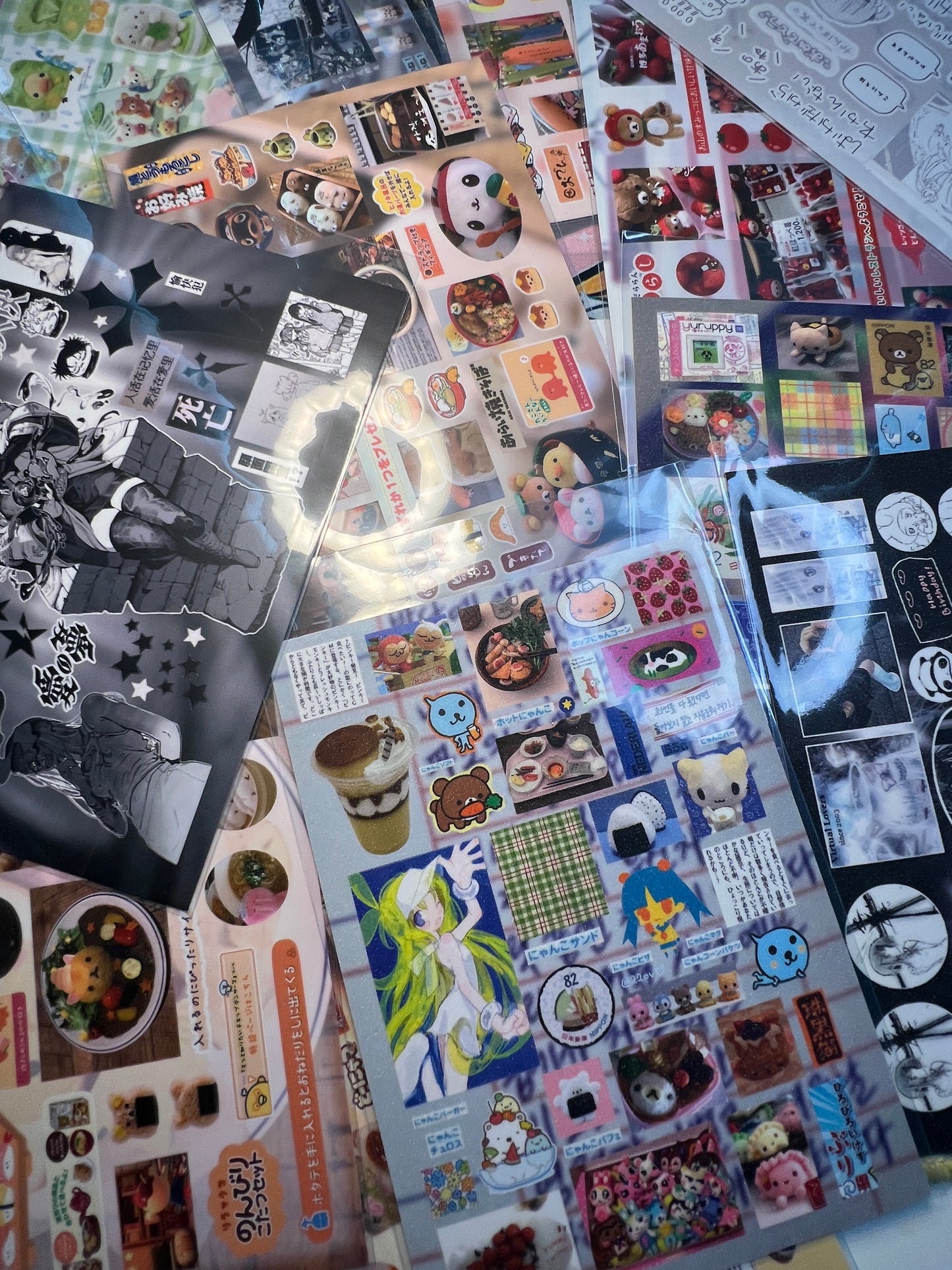 5 (MYSTERY) Sticker Sheet Bundle Deal