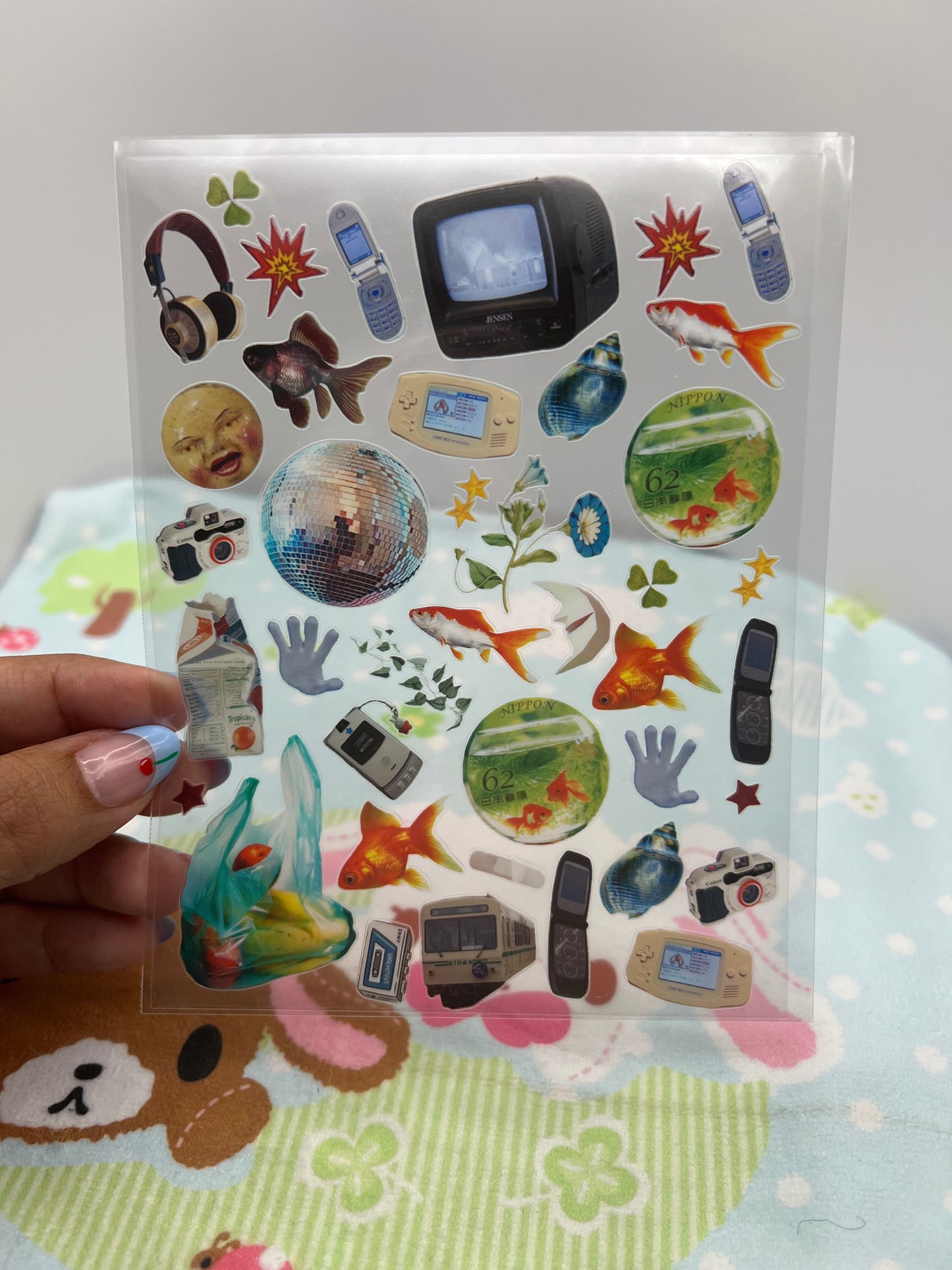 ♡Living Color Sticker Sheet♡