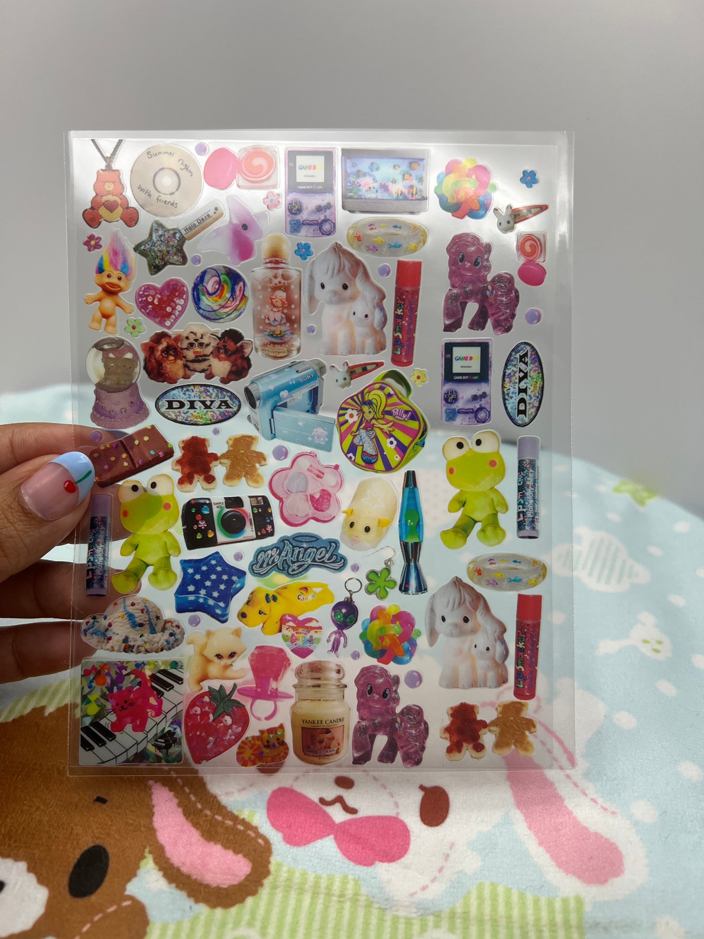 ♡Kiddie Junk Sticker Sheet♡