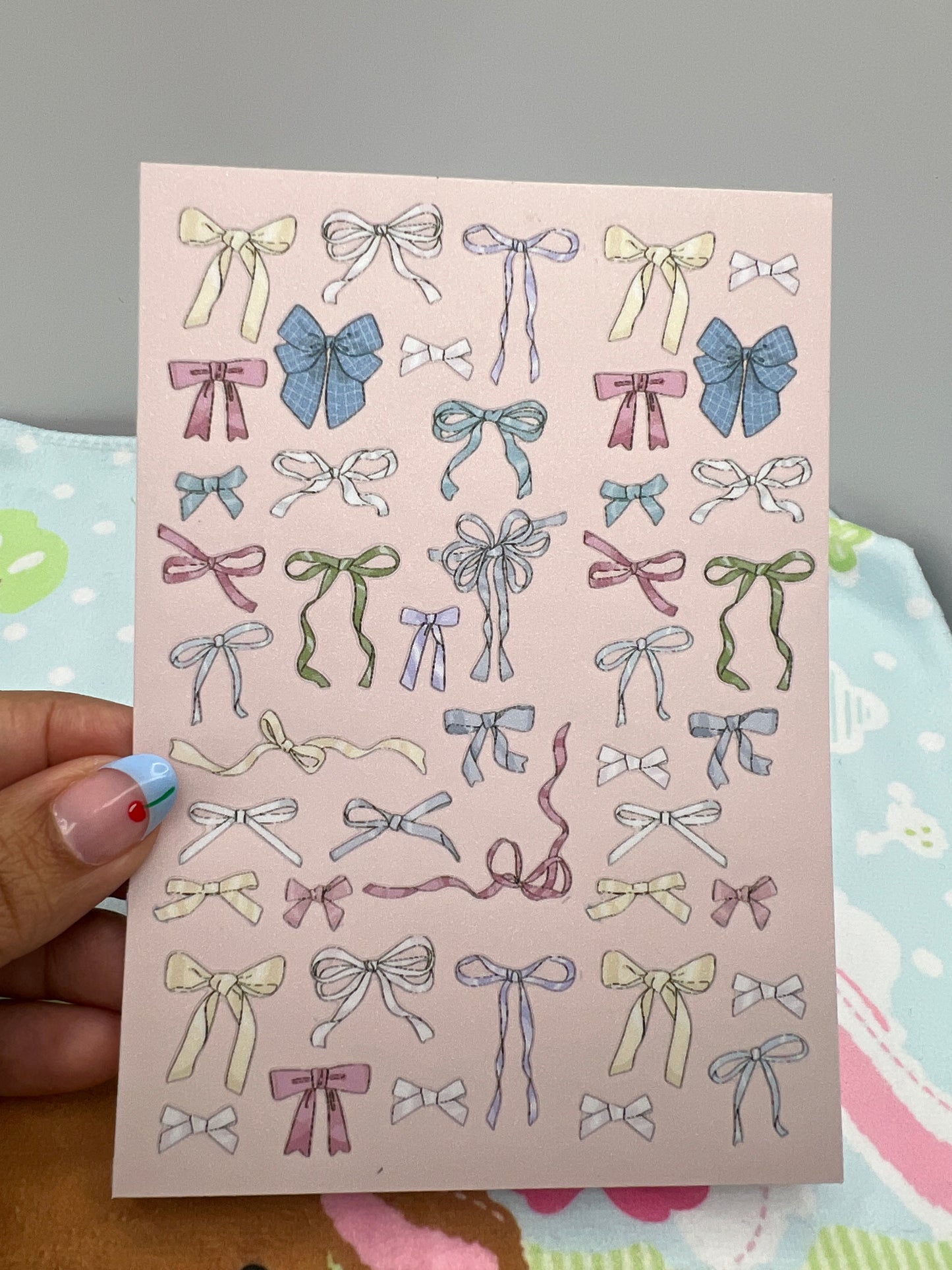 ♡Girly Bows Sticker Sheet♡
