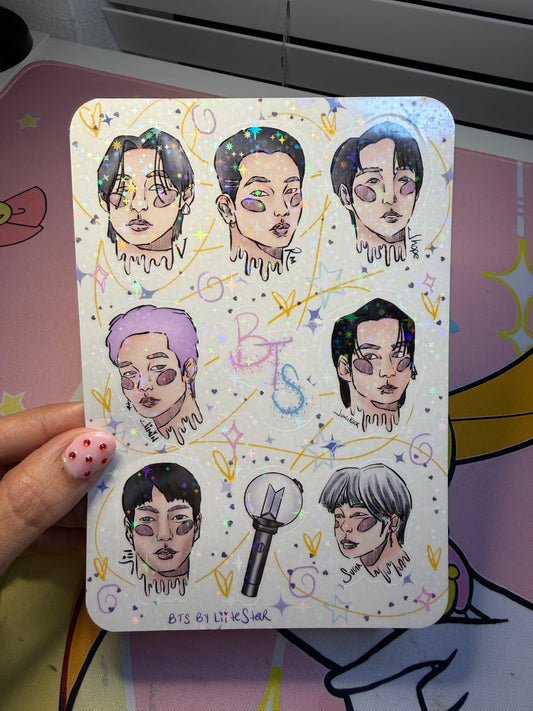 BTS Fan Made Stickers