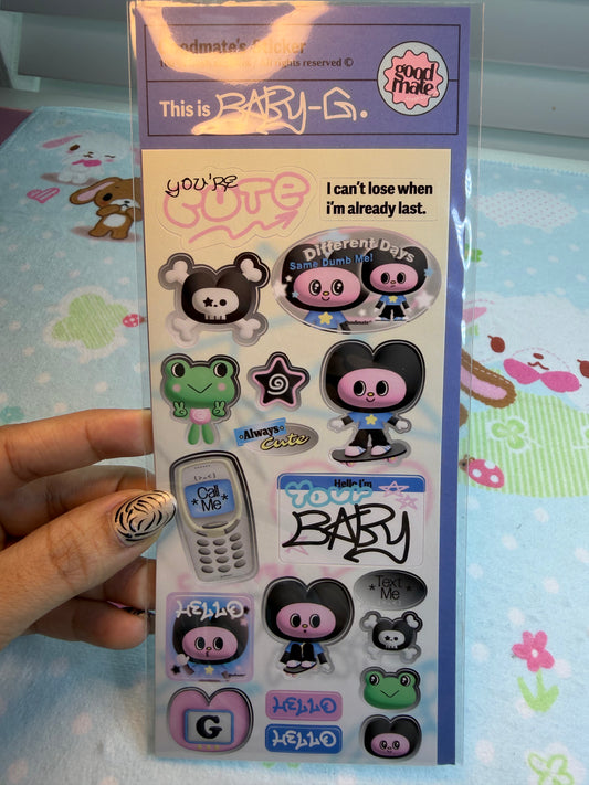 Goodmate's Sticker Baby-G