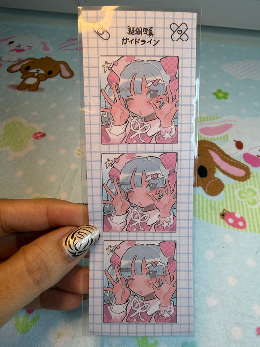 Kawaii Girl 1 Stickers