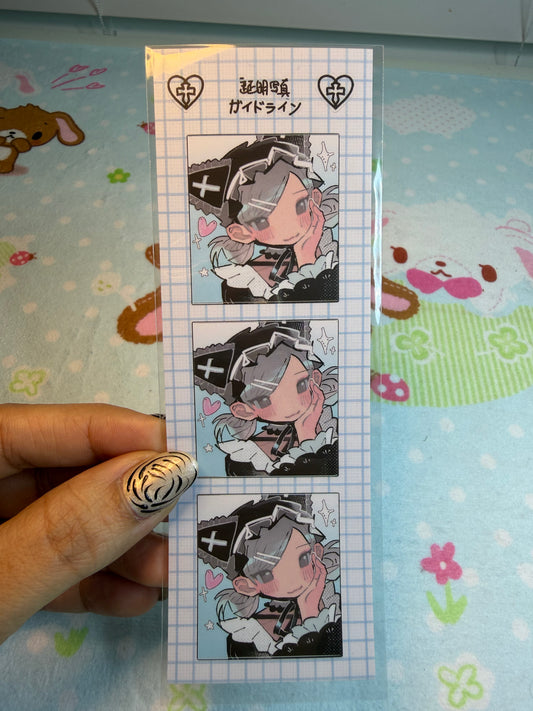 Kawaii Girl 3 Stickers