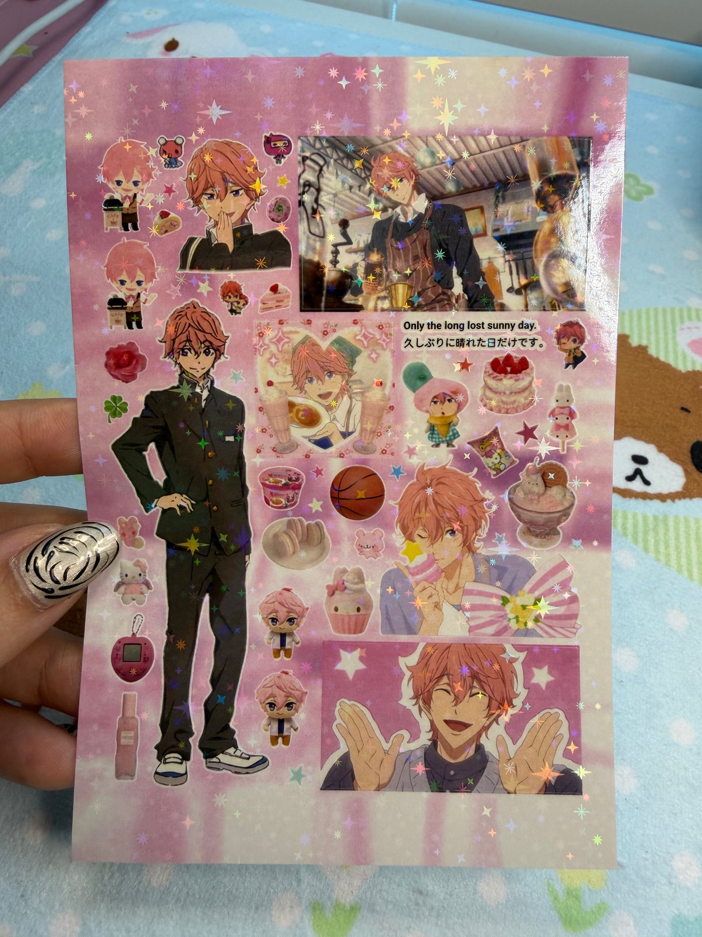 EI Free! (Iwatobi Swim Club) Sticker Sheet
