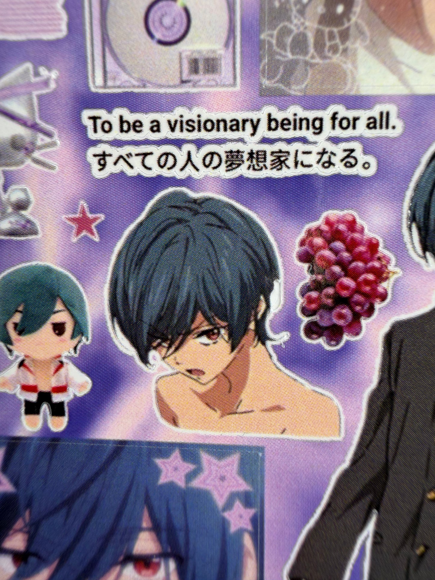 EJ Free! (Iwatobi Swim Club) Sticker Sheet