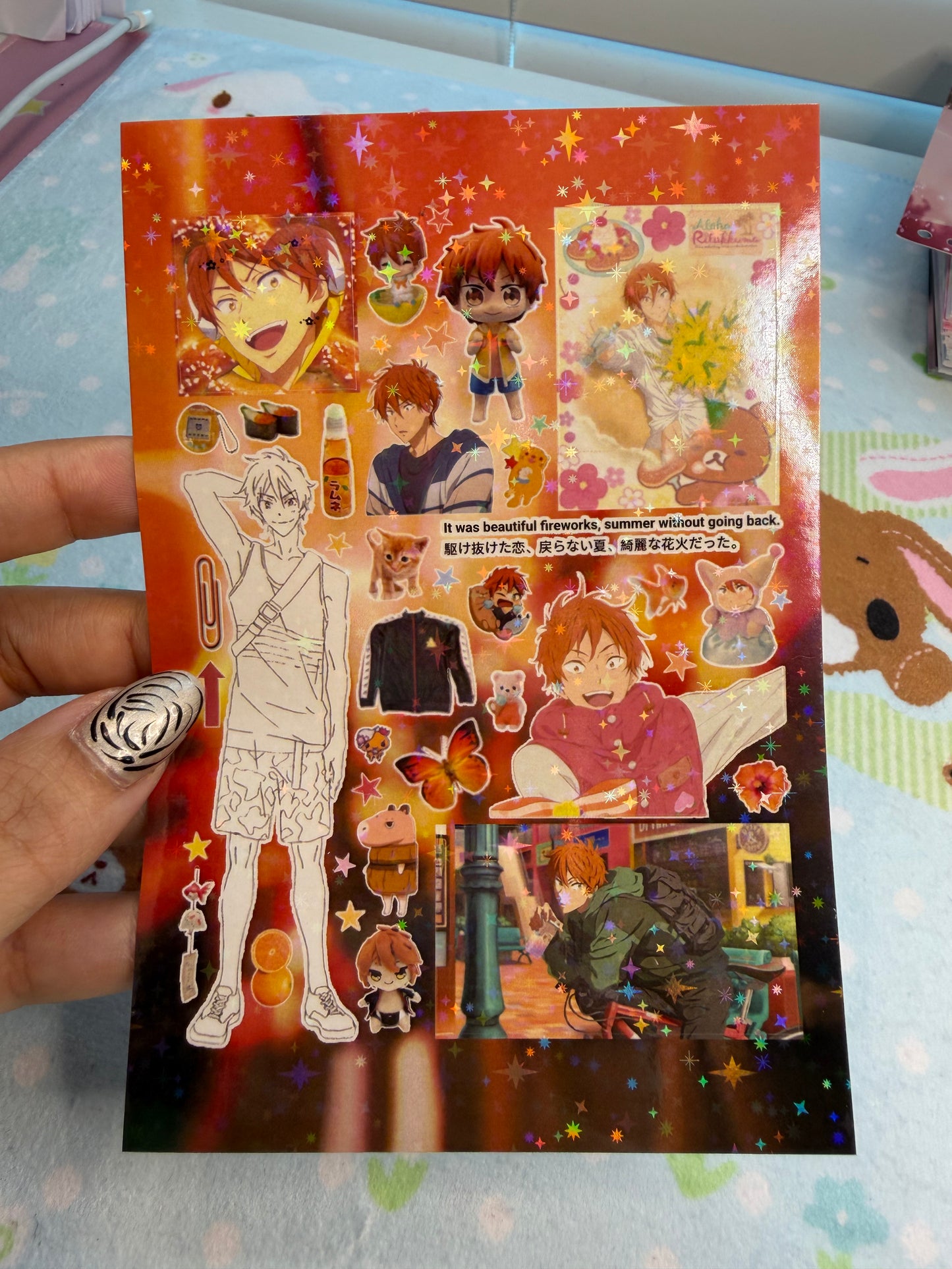 EO Free! (Iwatobi Swim Club) Sticker Sheet