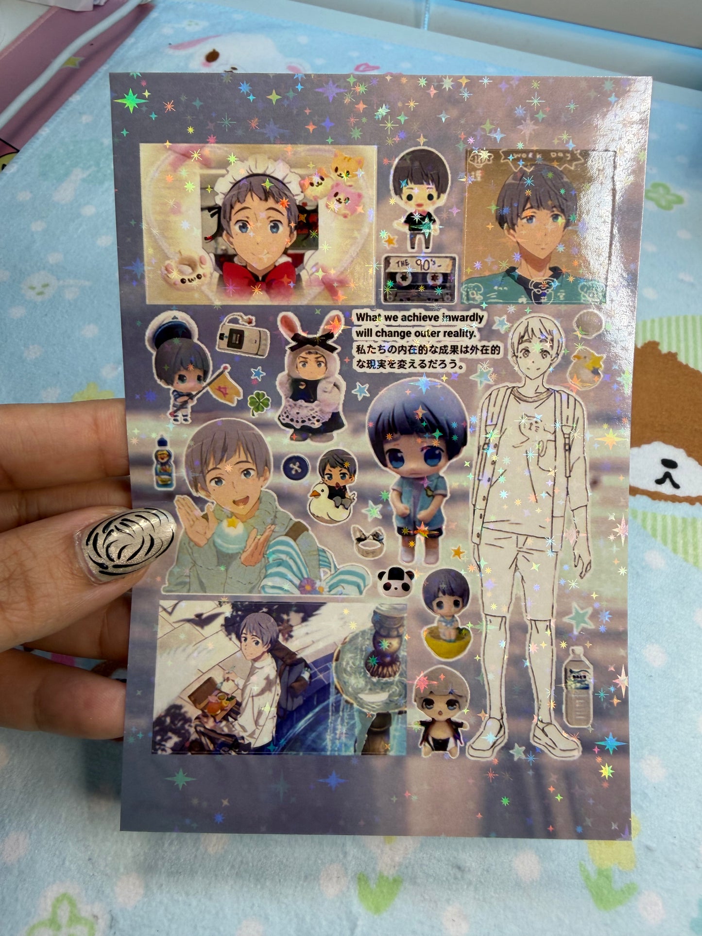 E2 Free! (Iwatobi Swim Club) Sticker Sheet