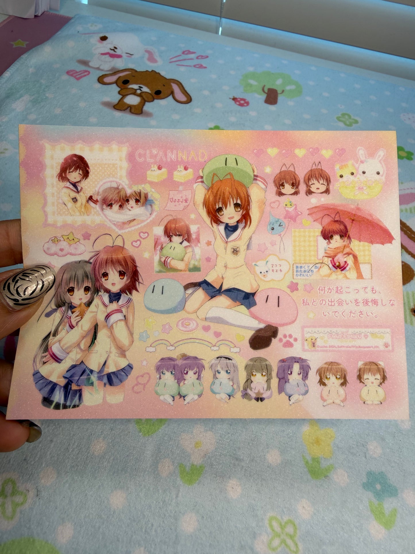SSC Clannad Anime Sticker Sheet