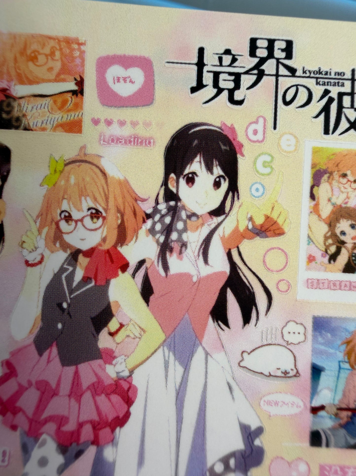 SSM Beyond The Boundary Anime Sticker Sheet