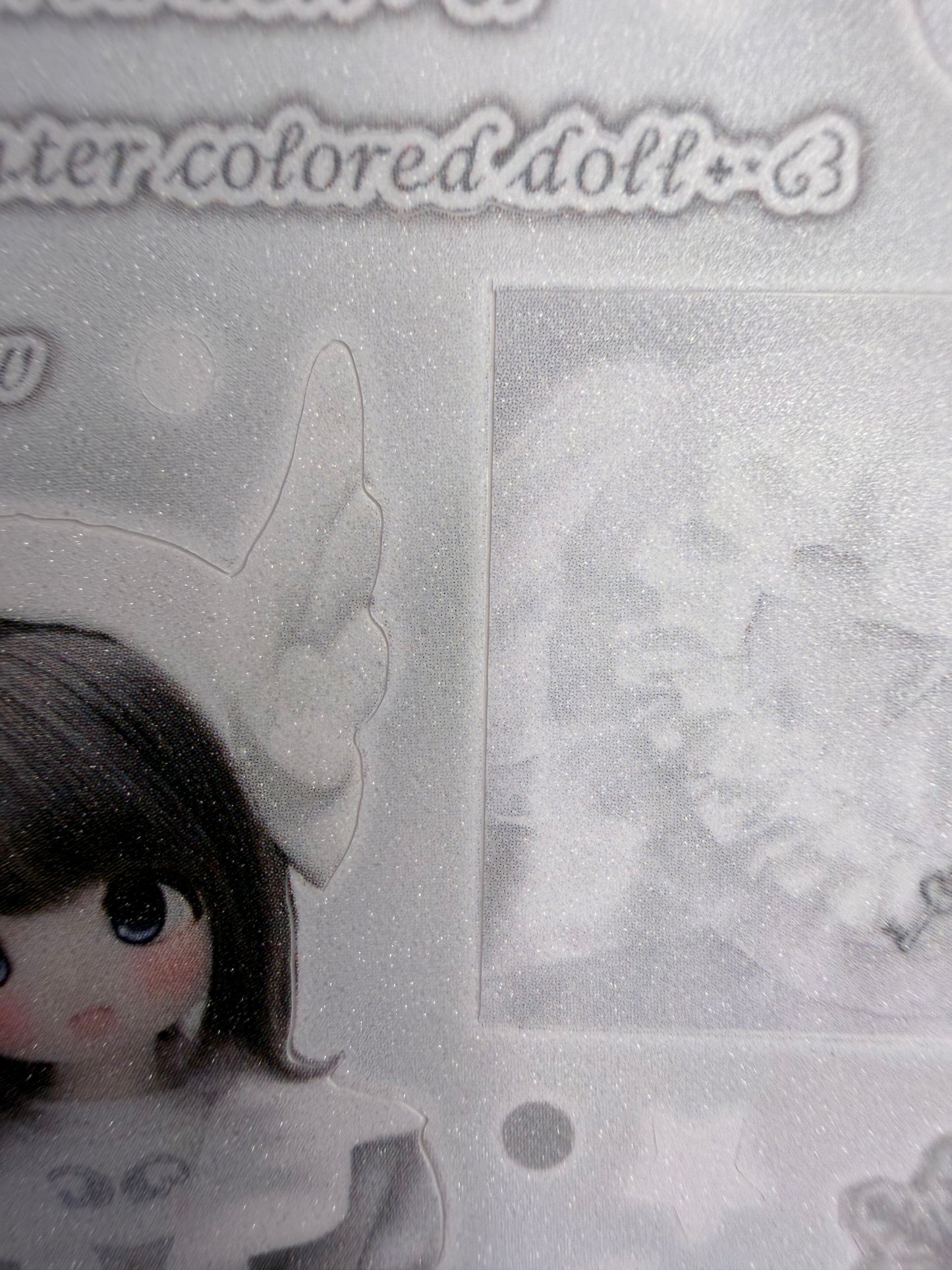 BJD Doll 3 Sticker Sheet