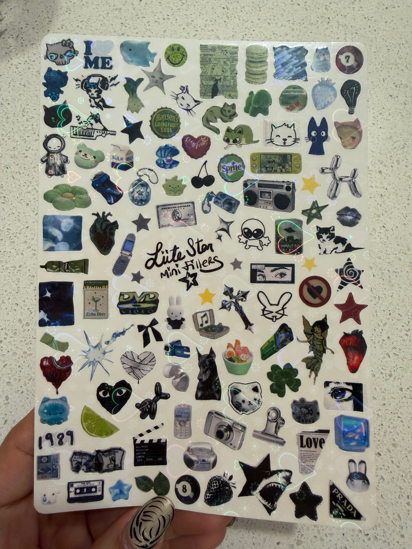 Mini Filler Stickers Sheet A