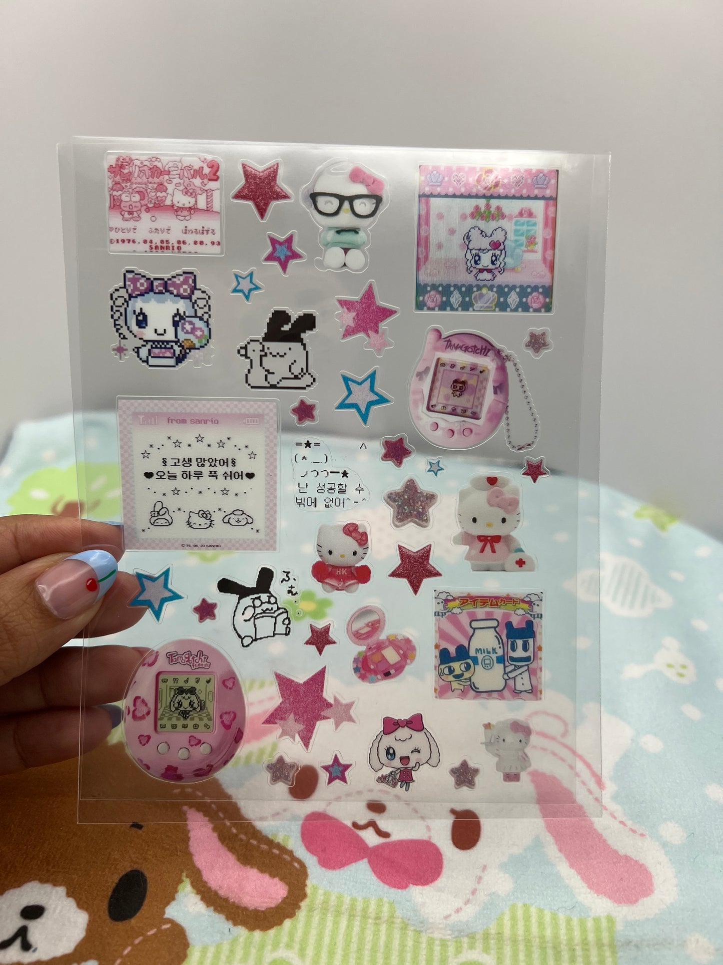 ♡Girly Tamagotchi Sticker Sheet♡