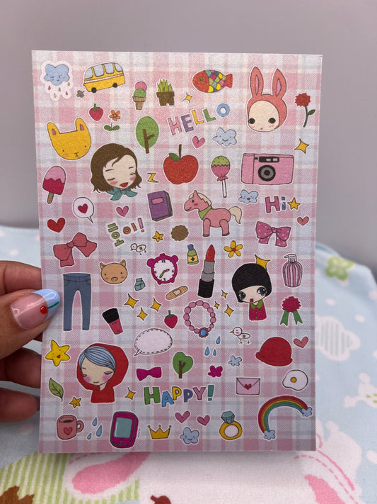 ♡A School Day Sticker Sheet♡